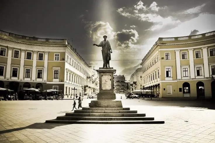 Одесса панорама города